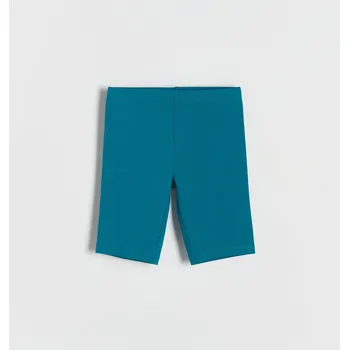 Dívčí sukně Reserved - Cyklistické kraťasy s vysokým podílem bavlny - petrolejová - 6343G-67X - 6343G-67X-116-2