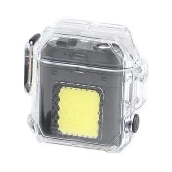 Elektrický spirálový zapalovač černý