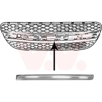 Lišta karosérie Ozdobná / ochranná lišta, nárazník VAN WEZEL 4020581