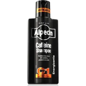 Kosmetika Alpecin Coffein Shampoo C1 Black Edition 375 ml kofeinový šampon stimulující růst vlasů pro muže