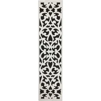 Šablona plastová pro kreativní tvoření - 30 x 7,5 cm - Ornamenty č.9