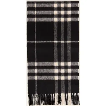 Burberry Kašmírová Šála, černá / bílá