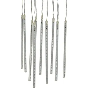 Vánoční světelný závěs ACA Lighting Vánoční závěs rampouchy 12,4 m 240 LED studená bílá