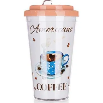 Termohrnek Banquet Hrnek cestovní dvoustěnný COFFEE 500 ml
