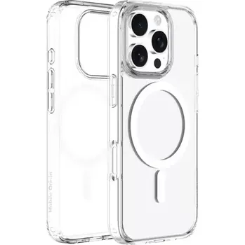 Pouzdro na mobilní telefon Mobile Origin Easy Hybrid MagSafe zadní kryt pro Apple iPhone 16 e čirá (MO-HYCL-IP16E)
