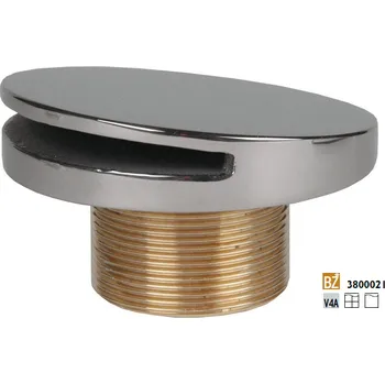 Hugo Lahme vtoková tryska plochá, bronz, vnější závit 2”, délka 40 mm, pro keramické a prefabrikované bazény