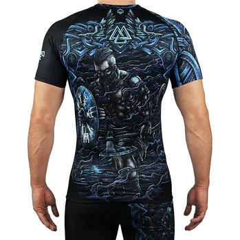 Vodní sport Rashguard Ground Game VIKING - krátký rukáv Velikost: S