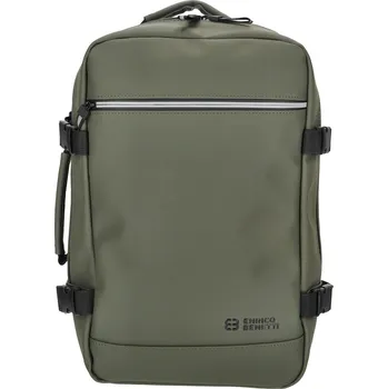 Městský batoh Vodoodpudivý kabinový batoh Enrico Benetti Bergen - olivový - 25x20x40 cm
