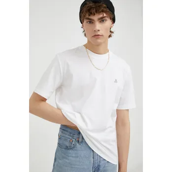 Pánské tričko Bavlněné tričko Marc O'Polo B21201251054 bílá 00X, vel. XXL