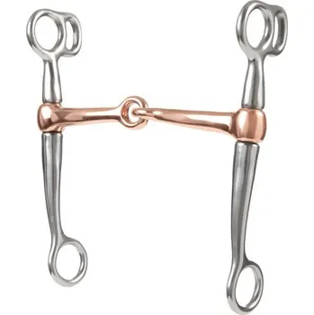 Vybavení pro koně *W* Udidlo Weaver Tom Thumb Copper Plated 5"/6"