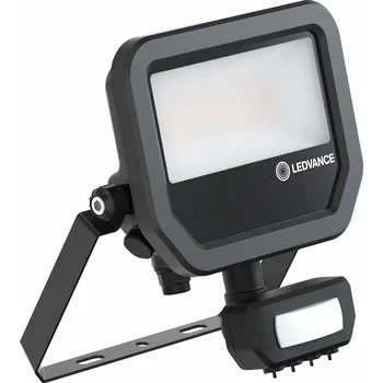 LED reflektor 17W 2200lm 3000K IP65 černý se senzorem pohybu LEDVANCE Floodlight