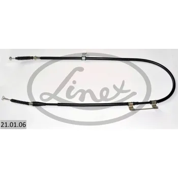 Lanko parkovací brzdy Tažné lanko, parkovací brzda LINEX 21.01.06