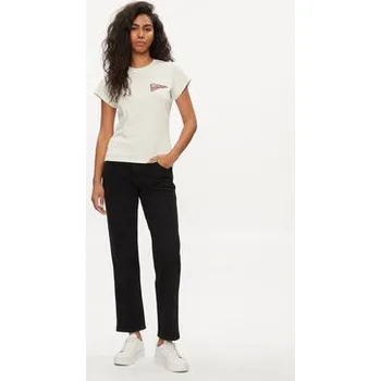 Pánské džíny Wrangler Jeansy Sunset 112350727 Černá Straight Fit 25_30