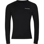 PROGRESS Progress pánské triko s bambusem, dlouhý rukáv, černá velikost L