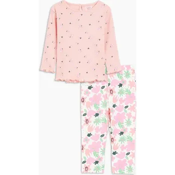 Dívčí legíny Hello World Pink 1334793 9-12 mnth