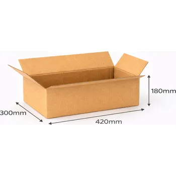 Karton Era-pack Krabice papírová klopová - 3VVL Velikost: 420 x 300 x 180 mm - 3VVL