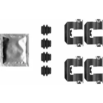 Přislušenství brzdového systému Sada příslušenství, obložení kotoučové brzdy TEXTAR 82552300