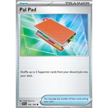 Karetní hra Pokémon SV1en 182/198 Pal Pad - Scarlet & Violet Stav: Near Mint, Verze: NORMAL