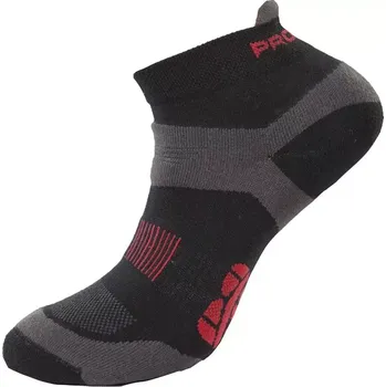 Oblečení a móda PROGRESS Progress Running Sox běžecké ponožky, černá/šedá velikost 3-5 (35-38)