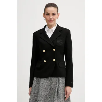 Dámské sako Sako Tommy Hilfiger WW0WW48696 černá 99X, vel. 40