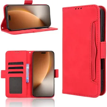 Pouzdro na tablet VSECHNONAMOBIL 130991 Peněženkový obal se slotem pro Honor Magic8 Pro červený