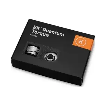 Síťový konektor EKWB EK-Quantum Torque 6-Pack HDC 16 - Satin Titanium (3831109824580)