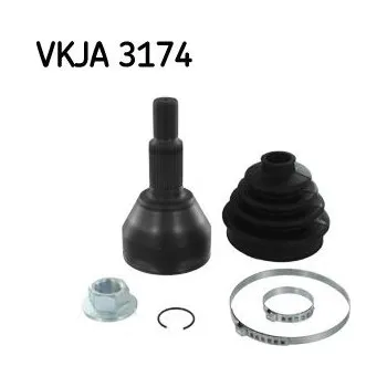 Hřídel nápravy Sada kloubů, hnací hřídel SKF VKJA 3174