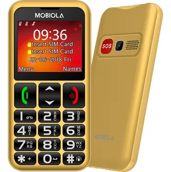 Mobilní telefon MOBIOLA MB700, zlatá - MB700GLD-MD3B