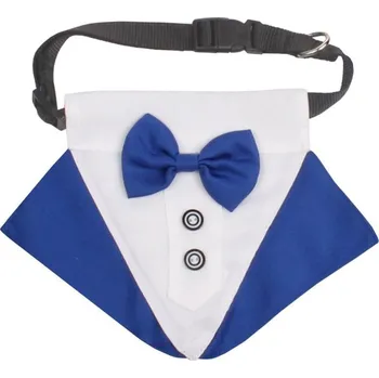 Obleček pro psa Merco Formal motýlek pro psy modrá S