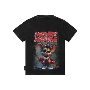 Pánská móda PHILIPP PLEIN T-Shirt 28235 Černá Regular Fit 14