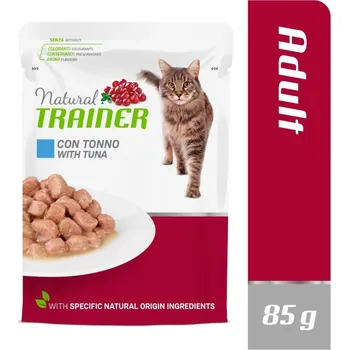 Krmivo pro kočku Kapsička Natural Trainer Cat Adult tuňák 85 g EXPIRACE květen (1.5.2026)