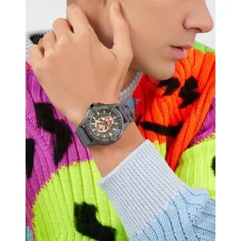 Módní doplněk PHILIPP PLEIN Hodinky 20909 Šedá OS