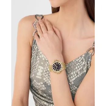 Módní doplněk PHILIPP PLEIN Hodinky 23561 Zlatá OS