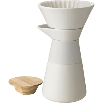 Kávovar Konvice na přípravu kávy THEO Stelton 0,6 l písková