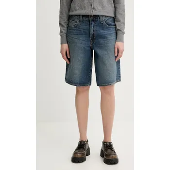 Pánské kraťasy Džínové šortky Levi's BAGGY DAD 000MJ modrá 55J, vel. 31