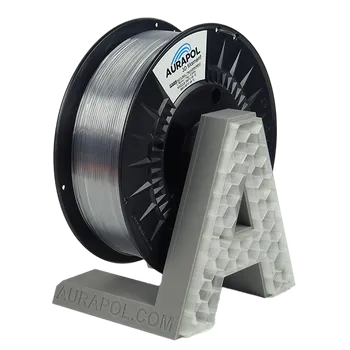 Filament Filament AURAPOL PET-G Filament Natural transparent 1 kg 1,75 mm AURAPOL