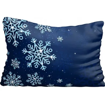 Polštář Povlak na polštář s vánočním motivem, hvězda, 70x90 cm