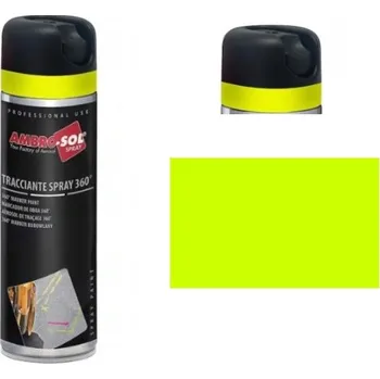 Barva ve spreji Ambro-Sol geodetická Barva žlutá 500 ml