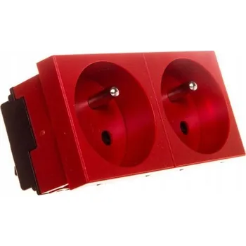 Elektrická zásuvka Elektrická Zásuvka OBO Bettermann červená