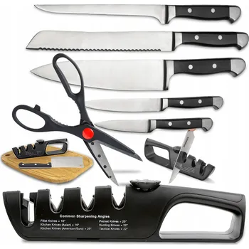 DIAMANTOVÁ BROUSEK NA NOŽE KUCHYŇSKÉ NŮŽKY 3V1 BROUSEK NA NOŽE ČTYŘFÁZOVÝ