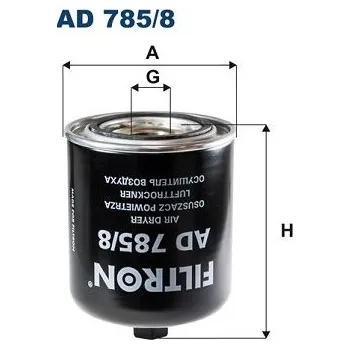 Vysoušecí patrona vzduchu, pneumatický systém FILTRON AD 785/8