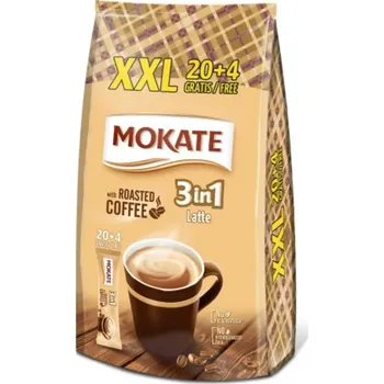 Káva Mokate 3v1 Latté, instantní 24 x 15 g