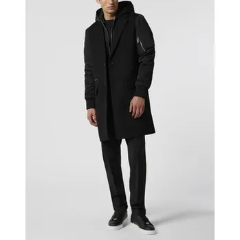 Dámský kabát PHILIPP PLEIN Kabát 28625 Černá Regular Fit XL