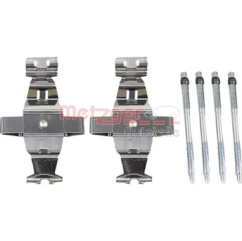 Brzdový komplet METZGER Sada příslušenství, obložení kotoučové brzdy 109-0108