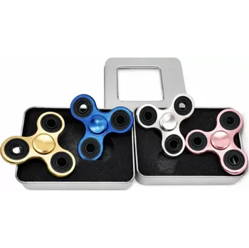 Gadget Sada kovový Fidget Spinner 4 ks