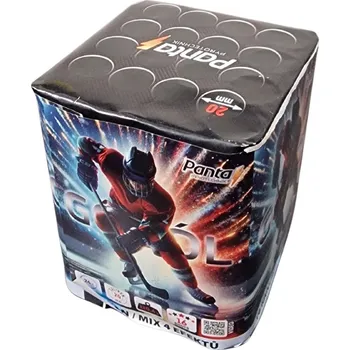 Zábavní pyrotechnika Ohňostroj GÓL 16 ran 20mm