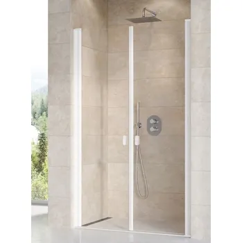 Ravak Chrome Sprchové dveře 110 Transparent bílá matná 0QVDCE0LZ1 CSDL2-110