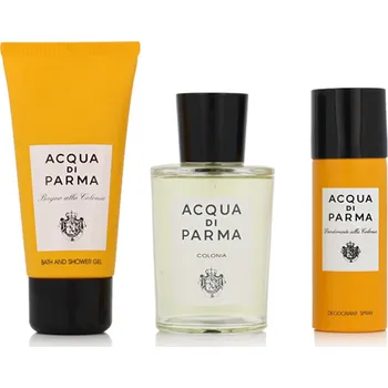 Kosmetická sada Acqua Di Parma Colonia EDC 100 ml + DEO ve spreji 50 ml + SG 75 ml UNISEX