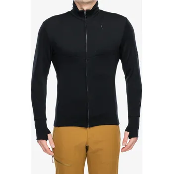 Pánská mikina Mikina Sensor Merino UP Fleece Full Zip - black