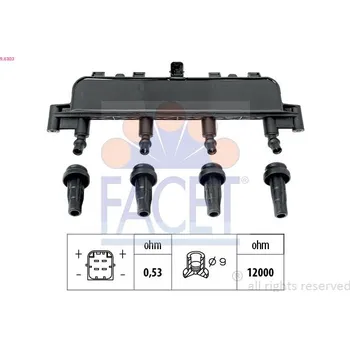 Zapalovací cívka Zapalovací cívka FACET 9.6303